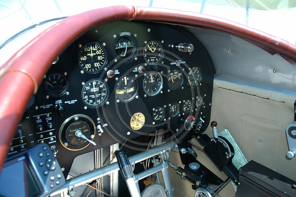 1928 Boeing Model 40C cockpit