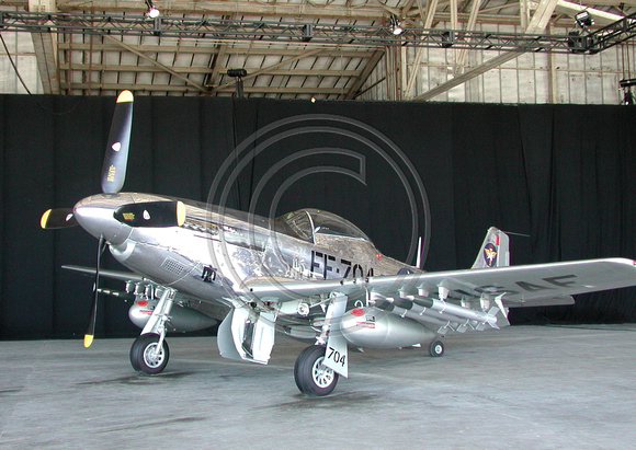 Markings Represents the last Mustang serving in the US Air Force in 1958