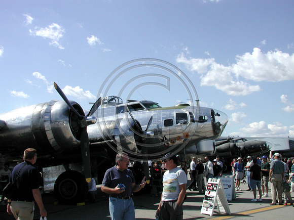 B-17 Yankee Lady and B-17 Memphis Belle