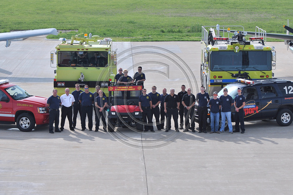 Columbia Airport Fire Dept Crew