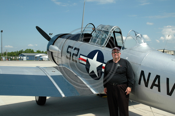 Clyde Zeller & AF-6 Texan